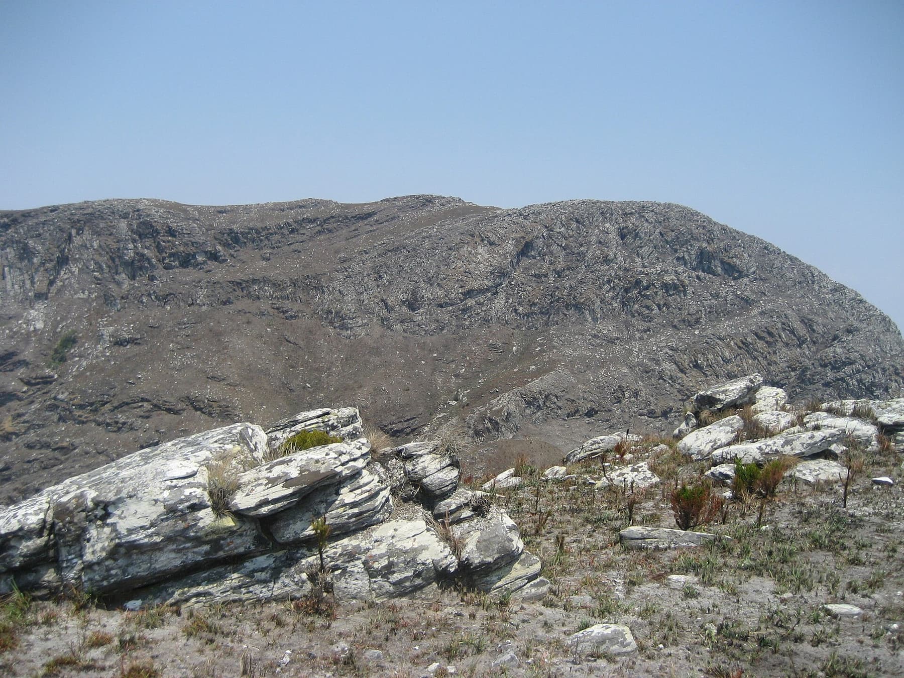 Chimanimani landscape at altitude