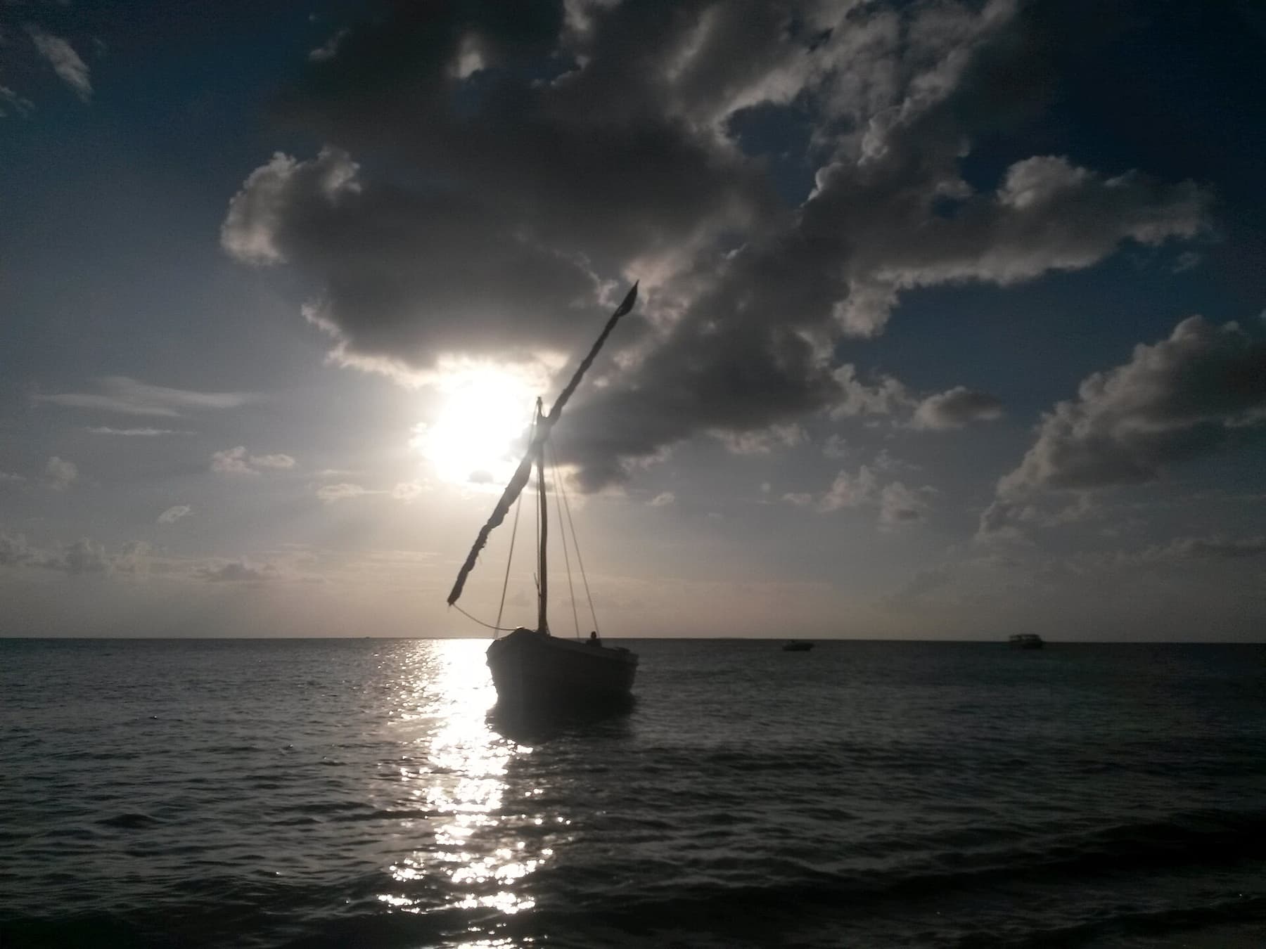 Traditional dhow in Mozambique