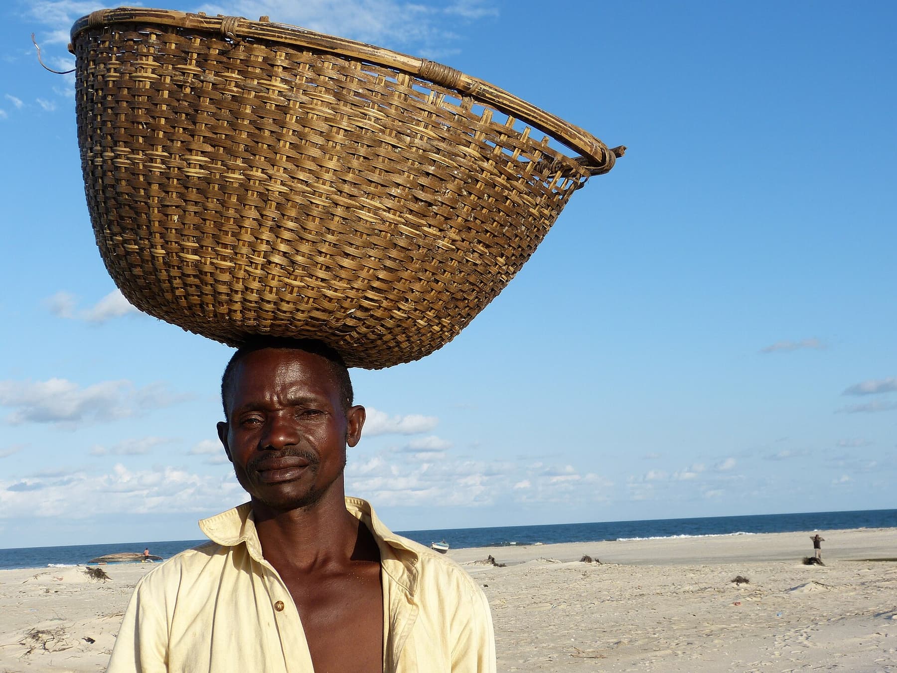 Fisherman in Nagonha, Nampula