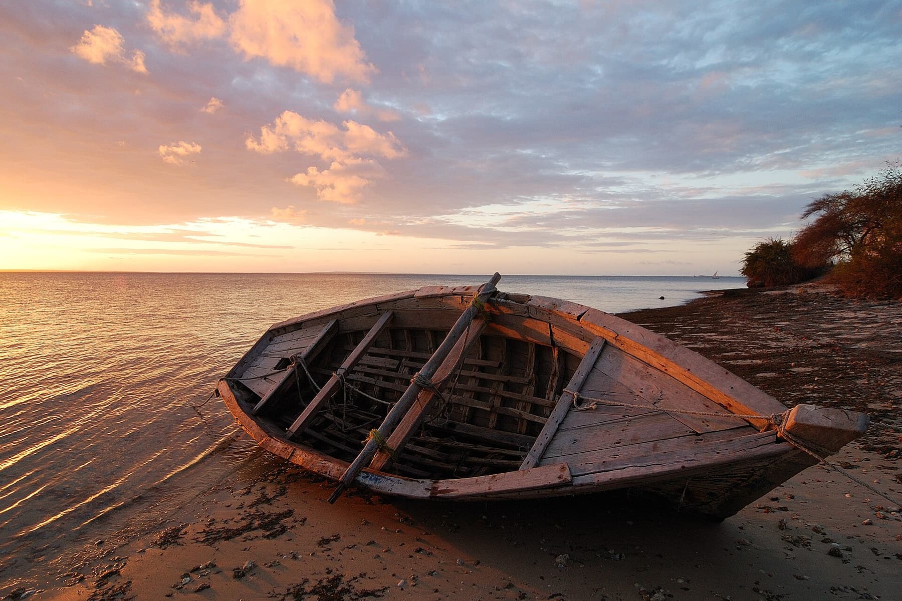 Evening light on Ibo Island
