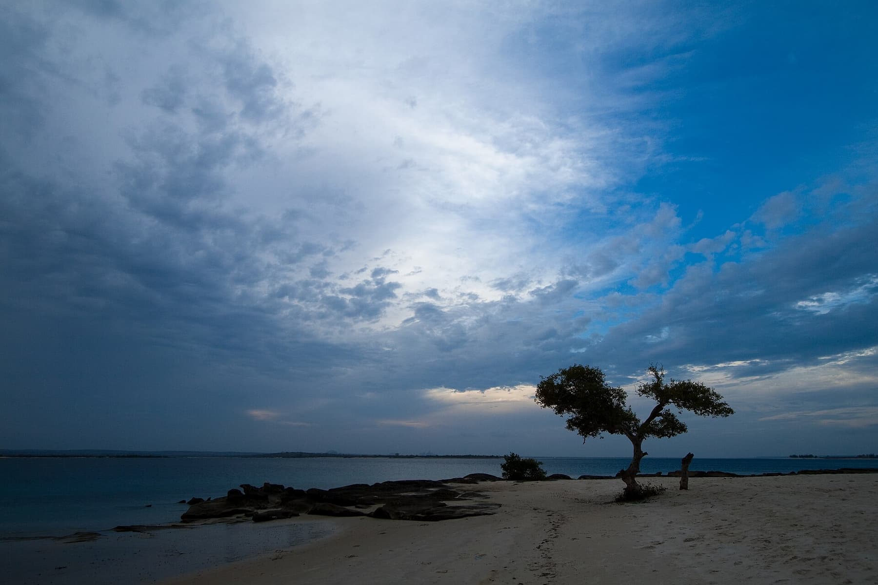 The beach at Nacala, Nampula