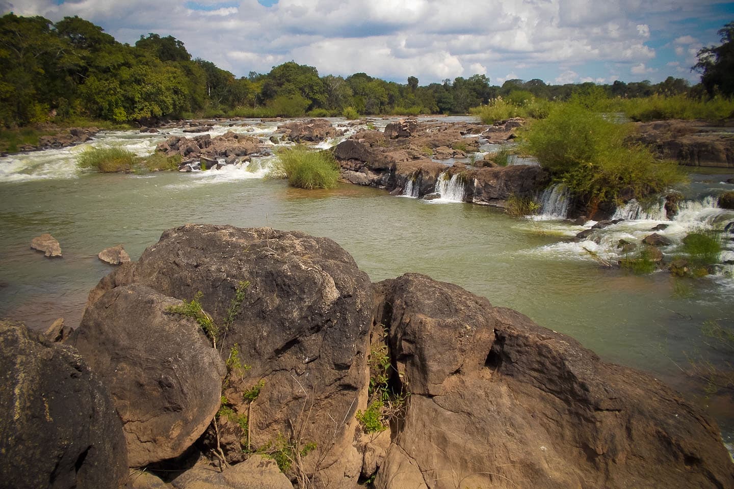 The Lugenda River in the Niassa Reserve