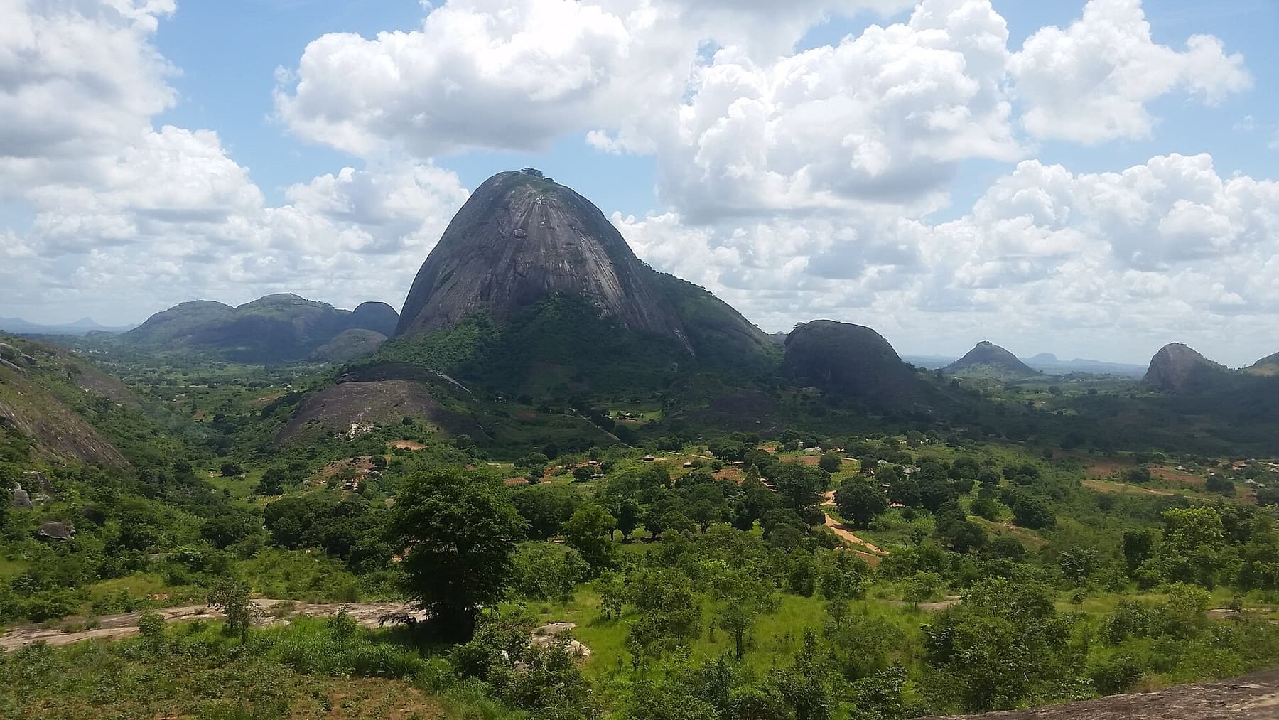 Landscape near Ile, Zambézia